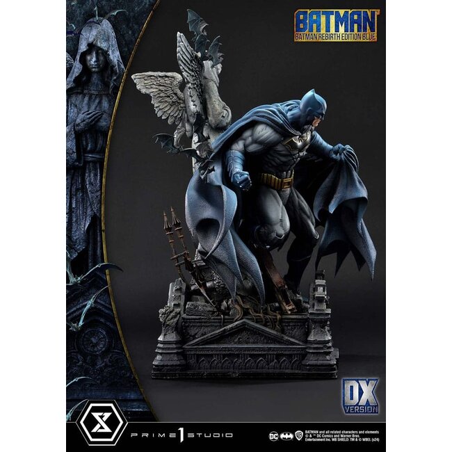 Batman Ultimate Premium Masterline Series Statue 1/4 Batman Rebirth Edition Blue Deluxe Version 71 cm