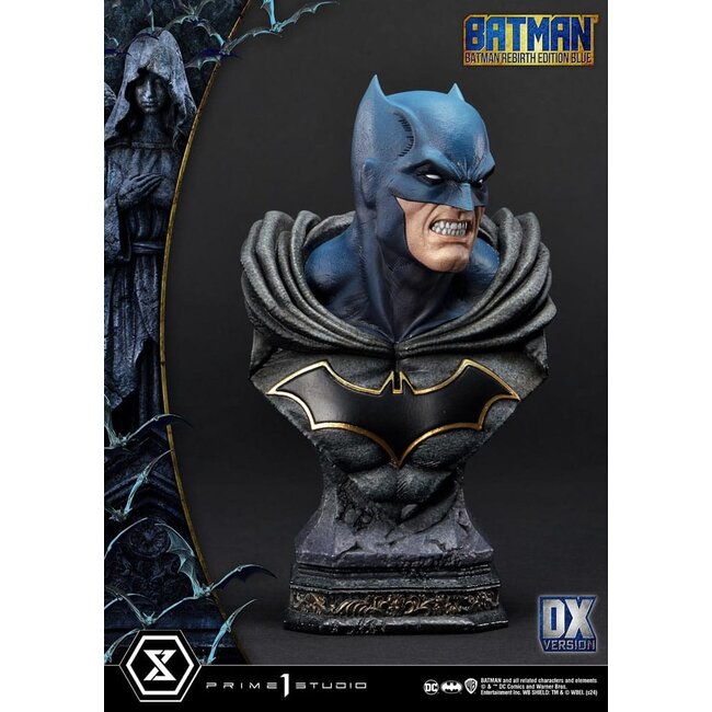 Batman Ultimate Premium Masterline Series Statue 1/4 Batman Rebirth Edition Blue Deluxe Version 71 cm