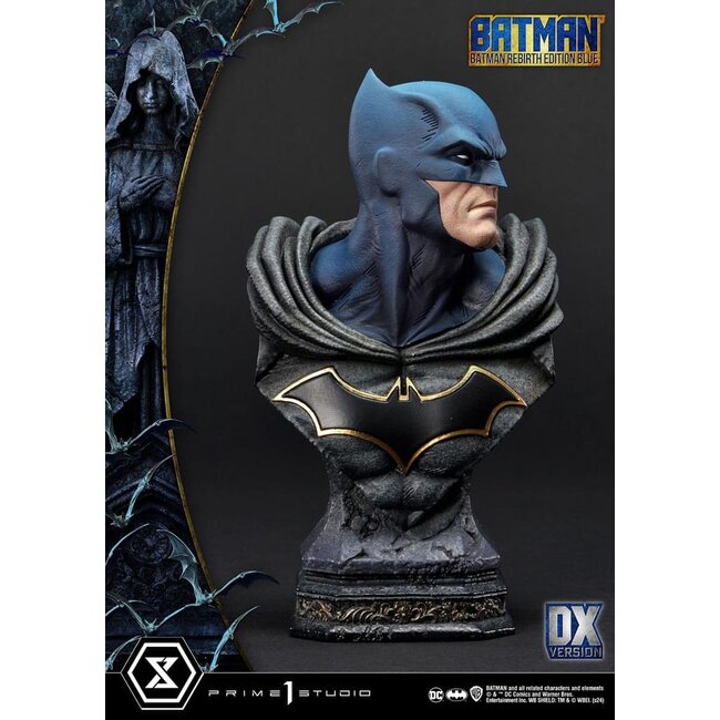 Batman Ultimate Premium Masterline Series Statue 1/4 Batman Rebirth Edition Blue Deluxe Bonus Version 71 cm
