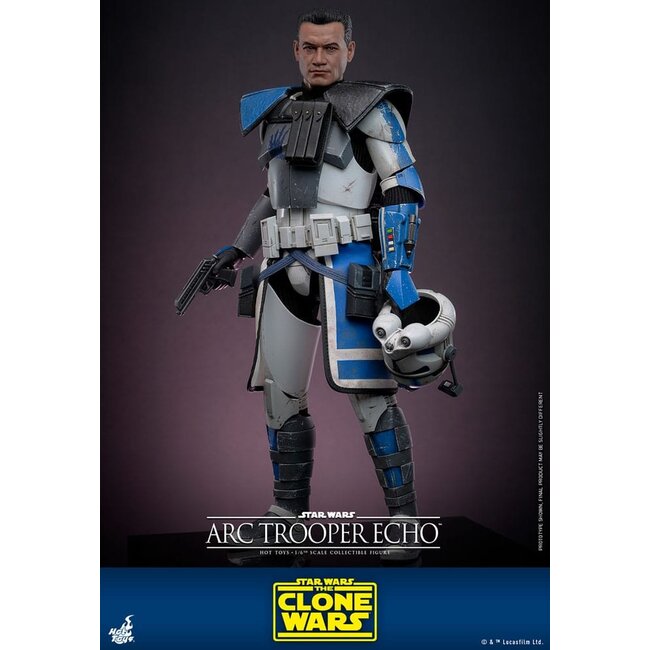 Star Wars: The Clone Wars Actionfigur 1/6 Arc Trooper Echo 30 cm