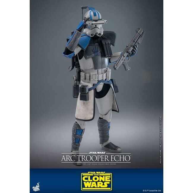 Star Wars: The Clone Wars Actionfigur 1/6 Arc Trooper Echo 30 cm