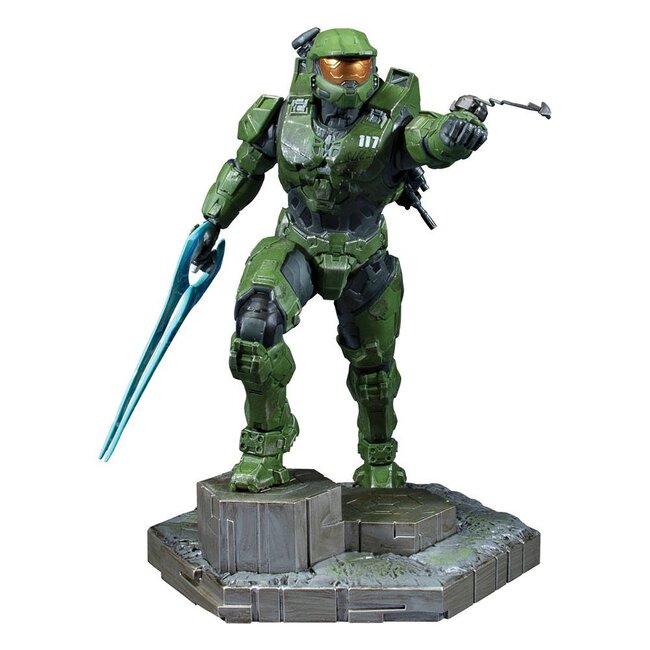 Halo Infinite PVC Statue Master Chief & Grappleshot 26 cm