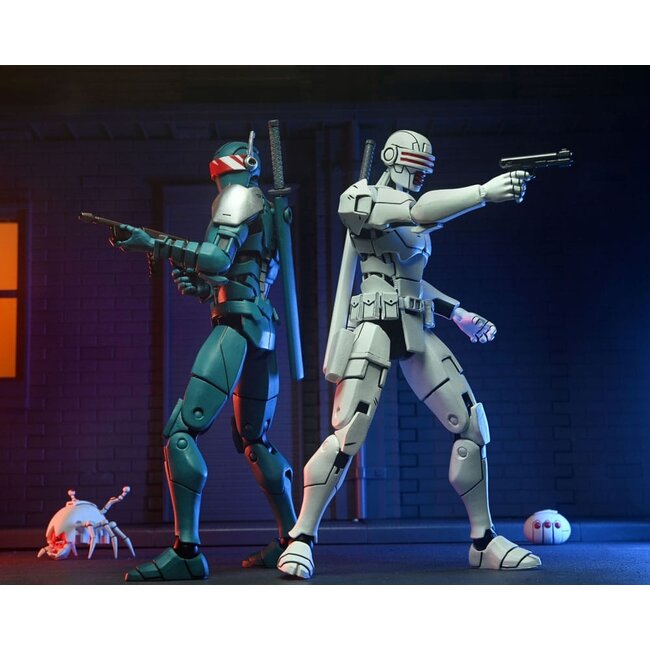 Teenage Mutant Ninja Turtles (Der letzte Ronin) Actionfiguren 2er-Pack Synja Robots 18 cm