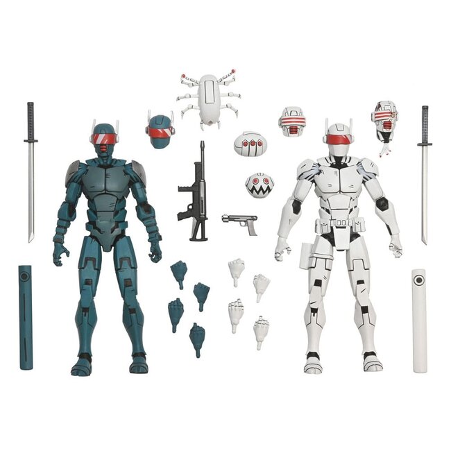 Teenage Mutant Ninja Turtles (Der letzte Ronin) Actionfiguren 2er-Pack Synja Robots 18 cm