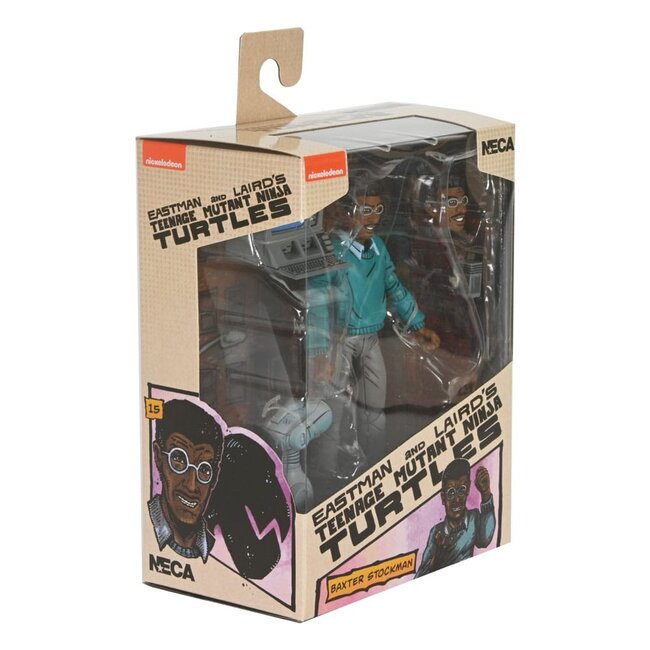 Teenage Mutant Ninja Turtles (Mirage Comics) Actionfigur Baxter Stockman 18 cm