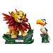 Beast Kingdom Toys Disney Master Craft Statuen 2er-Pack Der König der Löwen Little Simba & Zazu 31 cm