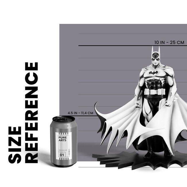 Batman PX PVC Statue 1/8 SDCC 2024 Batman Schwarz-Weiß-Version 27 cm