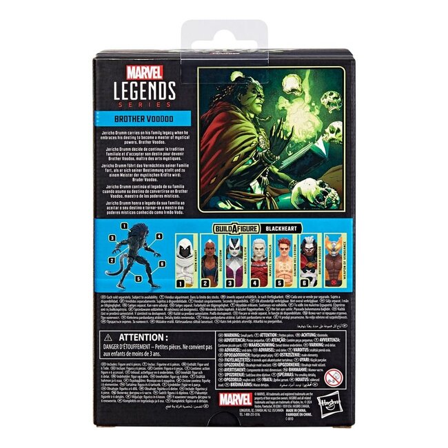 Strange Tales Marvel Legends Actionfigur Bruder Voodoo (BAF: Blackheart) 15 cm