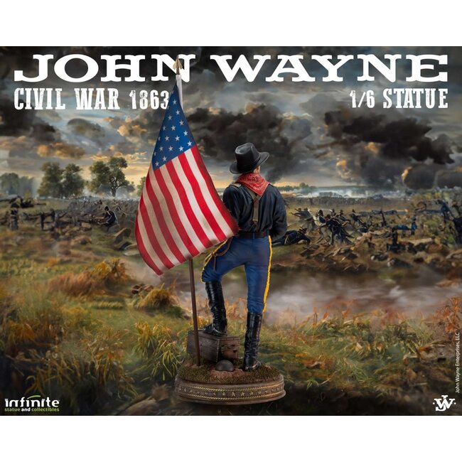 John Wayne Civil War 1863 1/6 Statue