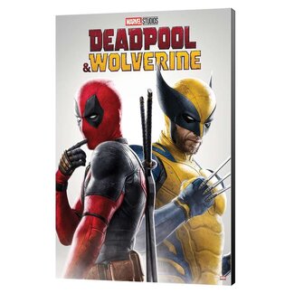 Semic Marvel Wooden Wall Art Deadpool & Wolverine 02 Best Friends 35 x 50 cm