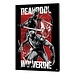 Semic Marvel Wooden Wall Art Deadpool & Wolverine 03 Maximum Effort 35 x 50 cm