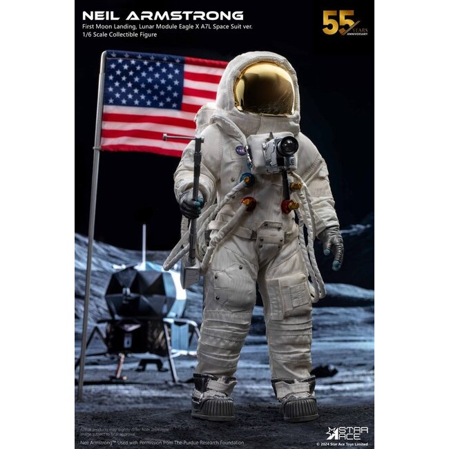 Neil Armstrong Action Figure 1/6 Neil Armstrong Deluxe Version 30 cm
