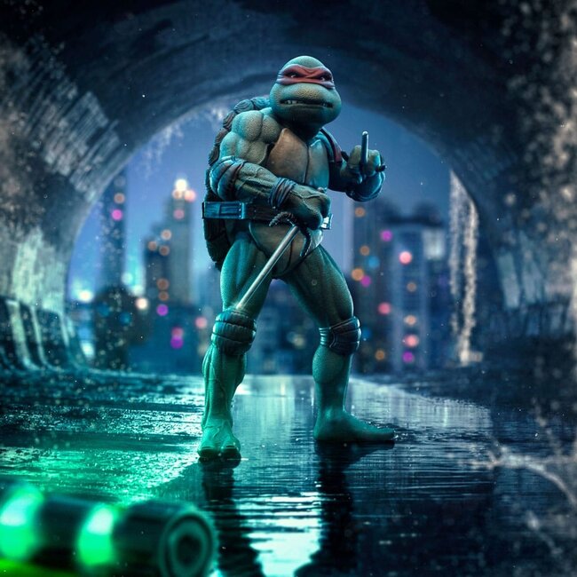 Teenage Mutant Ninja Turtles Art Scale Statue 1/10 Michelangelo 21 cm