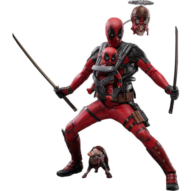 Hot Toys Deadpool & Wolverine Movie Masterpiece Action Figure 1/6 Deadpool 31 cm