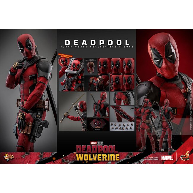 Deadpool & Wolverine Movie Masterpiece Action Figure 1/6 Deadpool 31 cm