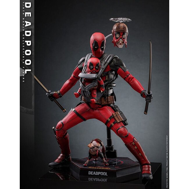 Deadpool & Wolverine Movie Masterpiece Actionfigur 1/6 Deadpool 31 cm