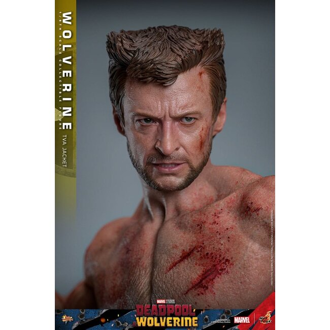 Deadpool & Wolverine Movie Masterpiece Action Figure 1/6 Wolverine (TVA Jacket Version) 31 cm