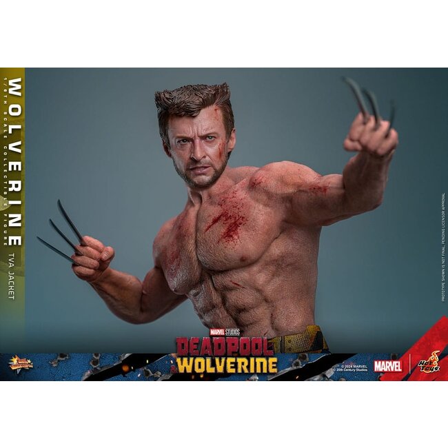 Deadpool & Wolverine Movie Masterpiece Action Figure 1/6 Wolverine (TVA Jacket Version) 31 cm