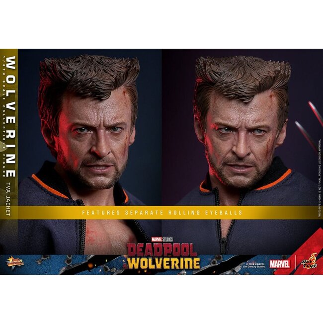 Deadpool & Wolverine Movie Masterpiece Action Figure 1/6 Wolverine (TVA Jacket Version) 31 cm
