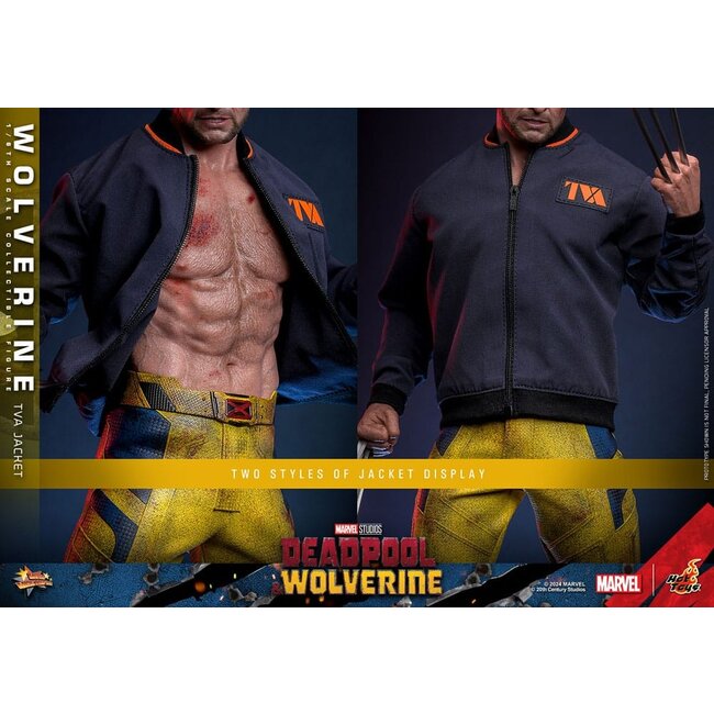 Deadpool & Wolverine Movie Masterpiece Action Figure 1/6 Wolverine (TVA Jacket Version) 31 cm