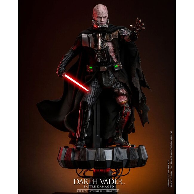 Star Wars Action Figure 1/6 Darth Vader (Battle Damaged) 35 cm