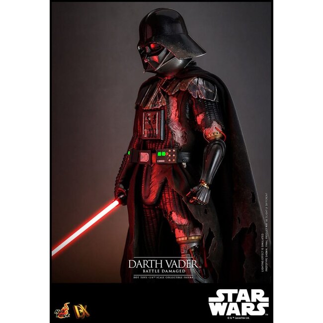 Star Wars Action Figure 1/6 Darth Vader (Battle Damaged) 35 cm