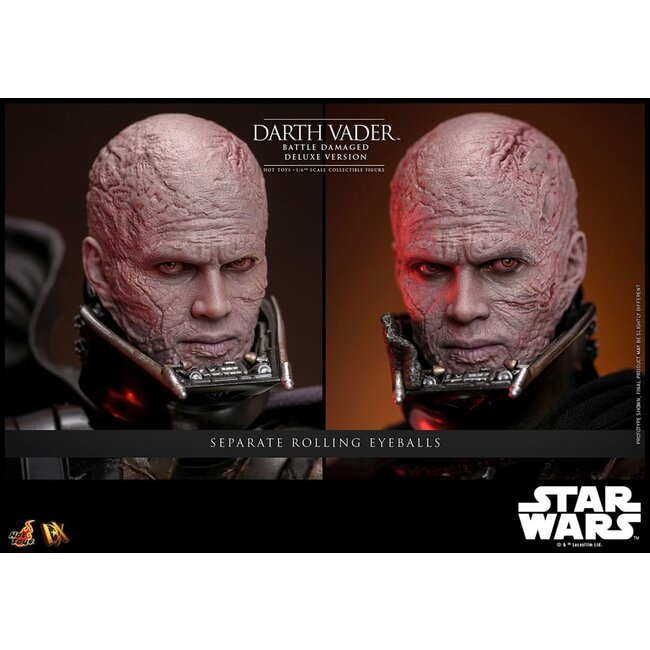 Star Wars Actionfigur 1/6 Darth Vader (Battle Damaged) Deluxe Version 35 cm