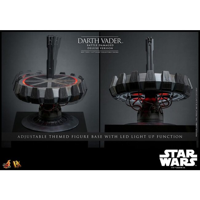 Star Wars Actionfigur 1/6 Darth Vader (Battle Damaged) Deluxe Version 35 cm