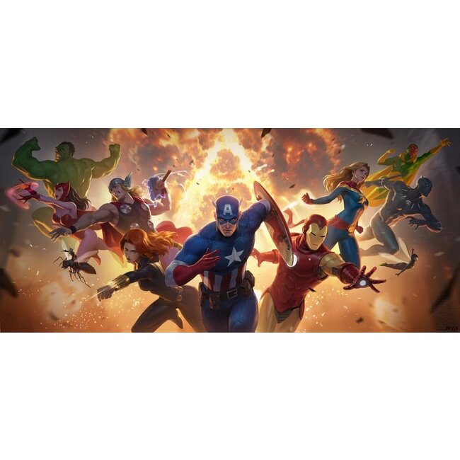 Marvel Art Print The Avengers Assemble 71 x 33 cm - unframed