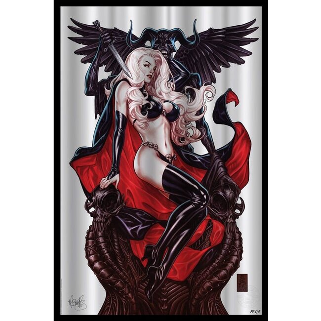 Lady Death Art Print Blasphemy Anthem 41 x 61 cm - unframed