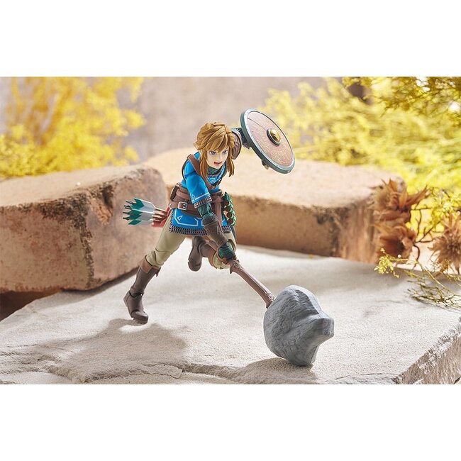 The Legend of Zelda Tears of the Kingdom Figma Action Figure Link Tears of the Kingdom Ver. DX Edition 15 cm