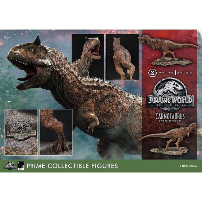 Jurassic World: Fallen Kingdom Prime Collectibles PVC Statue 1/38 Carnotaurus 16 cm