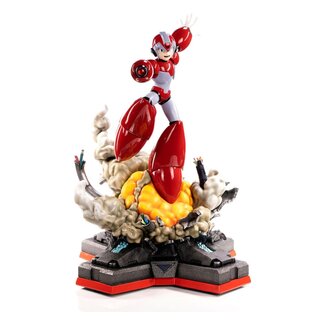 First 4 Figures Mega Man X4 Statue X Finale Waffe Rising Fire 45 cm