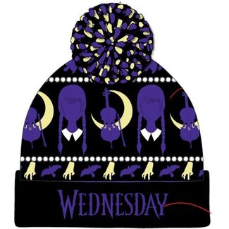 Heroes Inc Wednesday Pom-Pom Beanie