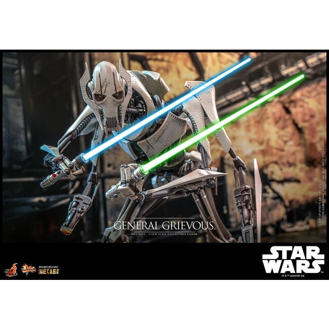 Star Wars Movie Masterpiece Diecast Action Figure 1/6 General Grievous 42 cm