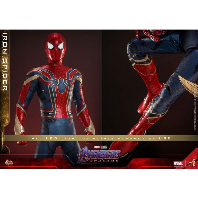 Avengers: Endgame Movie Masterpiece Action Figure 1/6 Iron Spider 28 cm