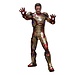 Hot Toys Iron Man 3 Movie Masterpiece Diecast Action Figure 1/6 Iron Man Mark XLII (2.0) Deluxe 32 cm