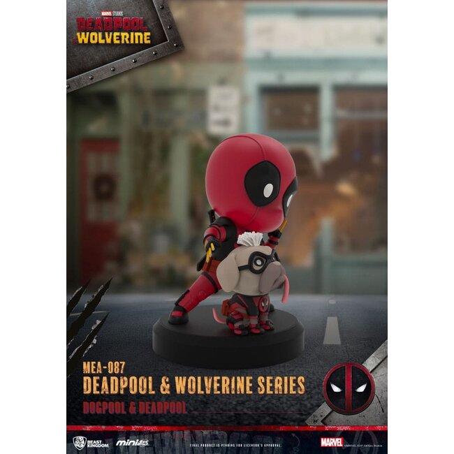 Deadpool 3 Deadpool & Wolverine Series Mini Egg Attack Figures Set 8 cm