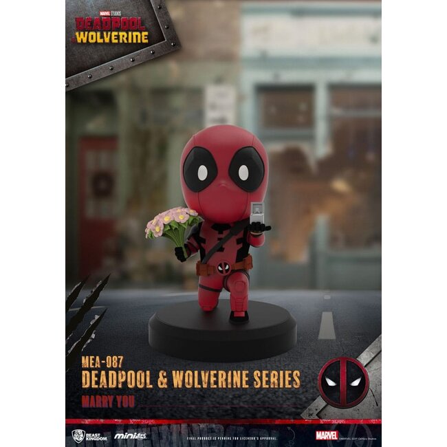 Deadpool 3 Deadpool & Wolverine Series Mini Egg Attack Figures Set 8 cm