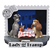 Beast Kingdom Toys Disney 100th Anniversary D-Stage PVC Diorama Lady And The Tramp 12 cm