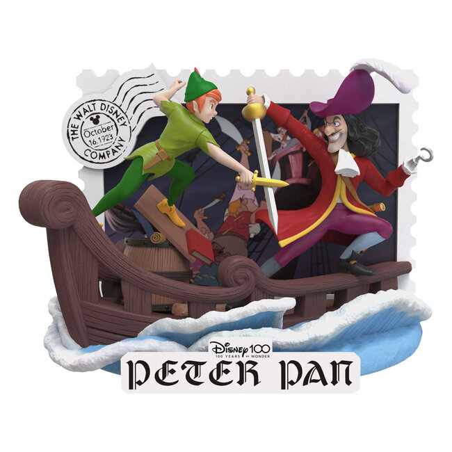 Beast Kingdom Toys Disney 100. Jubiläum D-Stage PVC Diorama Peter Pan 12 cm