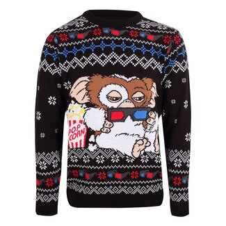 Heroes Inc Gremlins Sweatshirt Christmas Jumper Gizmo Popcorn