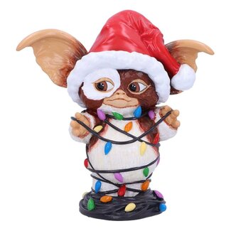 Nemesis Now Gremlins Figur Gizmo in der Lichterkette 13 cm