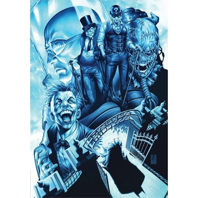 Sideshow Collectibles DC Comics Kunstdruck The Gates of Arkham 46 x 61 cm - ungerahmt