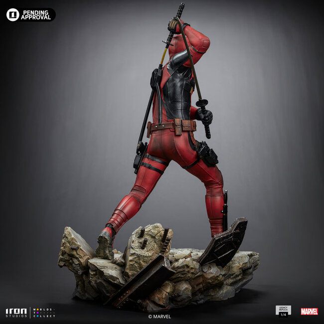 Deadpool 3 Legacy Replika Statue 1/4 Deadpool 58 cm
