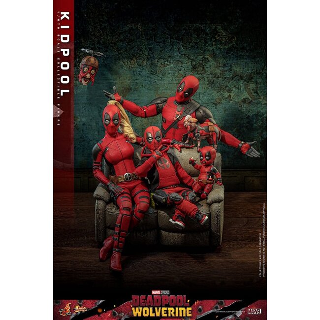 Deadpool & Wolverine Movie Masterpiece Action Figure 1/6 Kidpool 22 cm