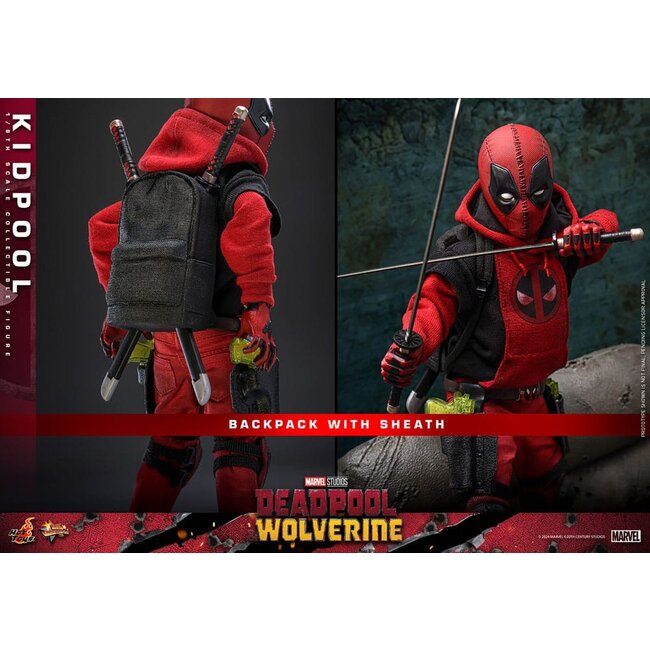Deadpool & Wolverine Movie Masterpiece Action Figure 1/6 Kidpool 22 cm