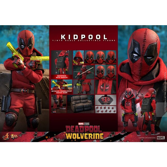 Deadpool & Wolverine Movie Masterpiece Actionfigur 1/6 Kidpool 22 cm