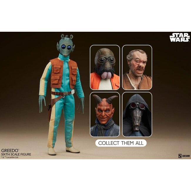 Star Wars Scum & Villainy Action Figure 1/6 Greedo 30 cm