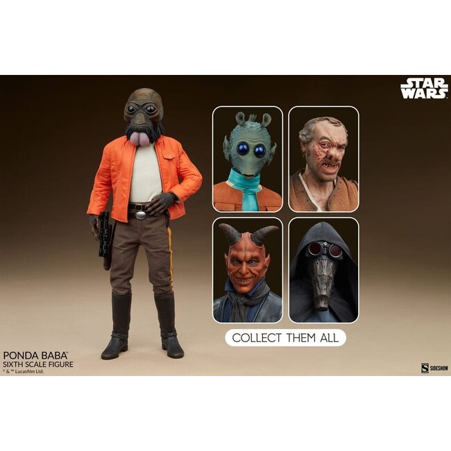 Star Wars Scum & Villainy Action Figure 1/6 Ponda Baba 30 cm